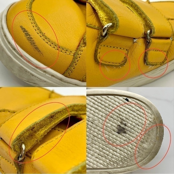 GUCCI YELLOW TAPE KIDS Sneakers (sz stamp 30) - Picture 10 of 16